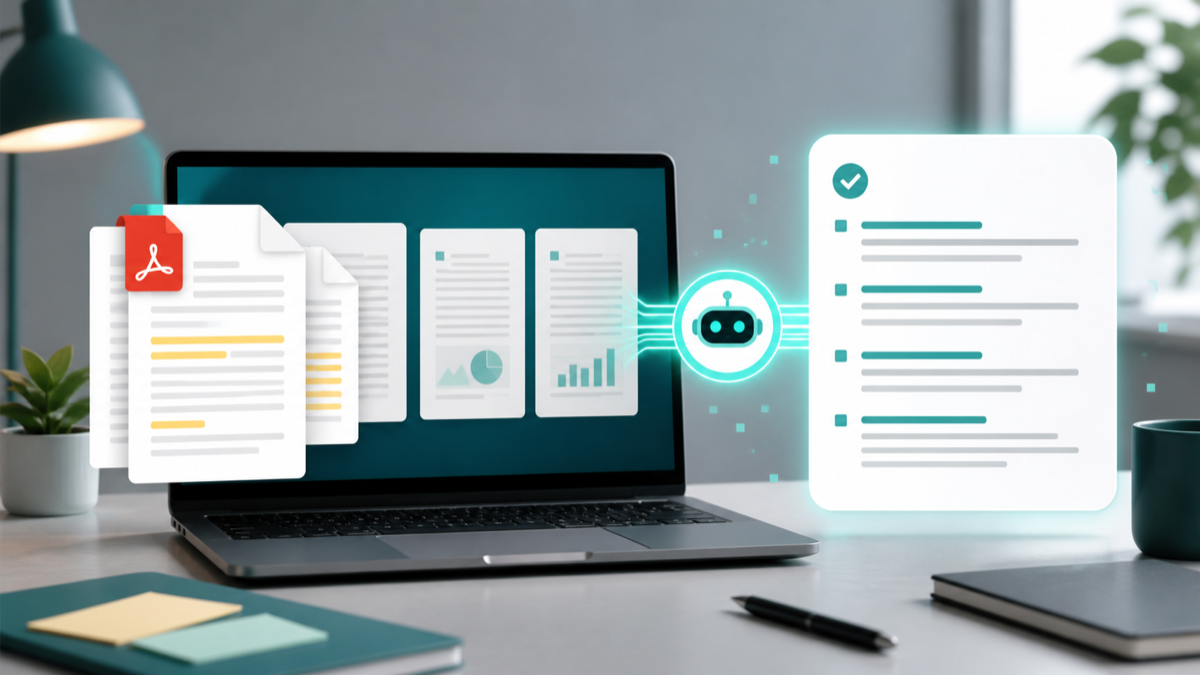 خلاصه کردن PDF فارسی با هوش مصنوعی و استخراج نکات مهم